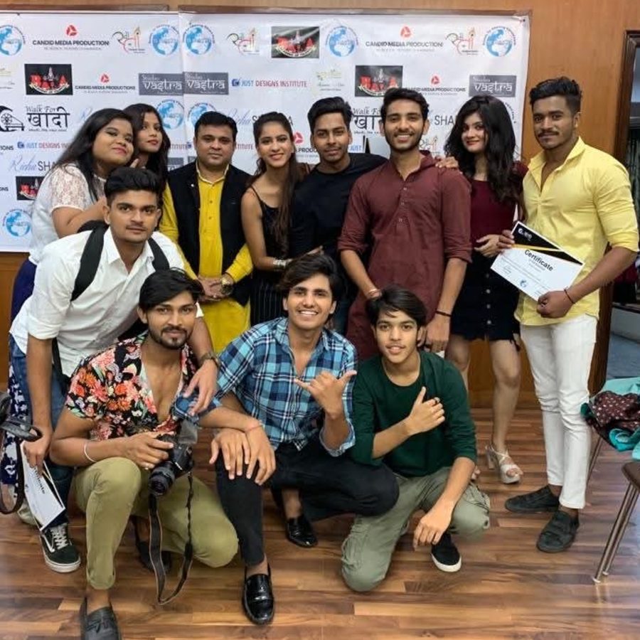 With Our Student Participant In Fashion Show