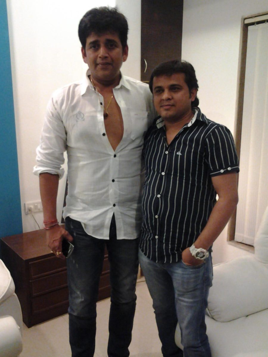 With Ravi Kishan