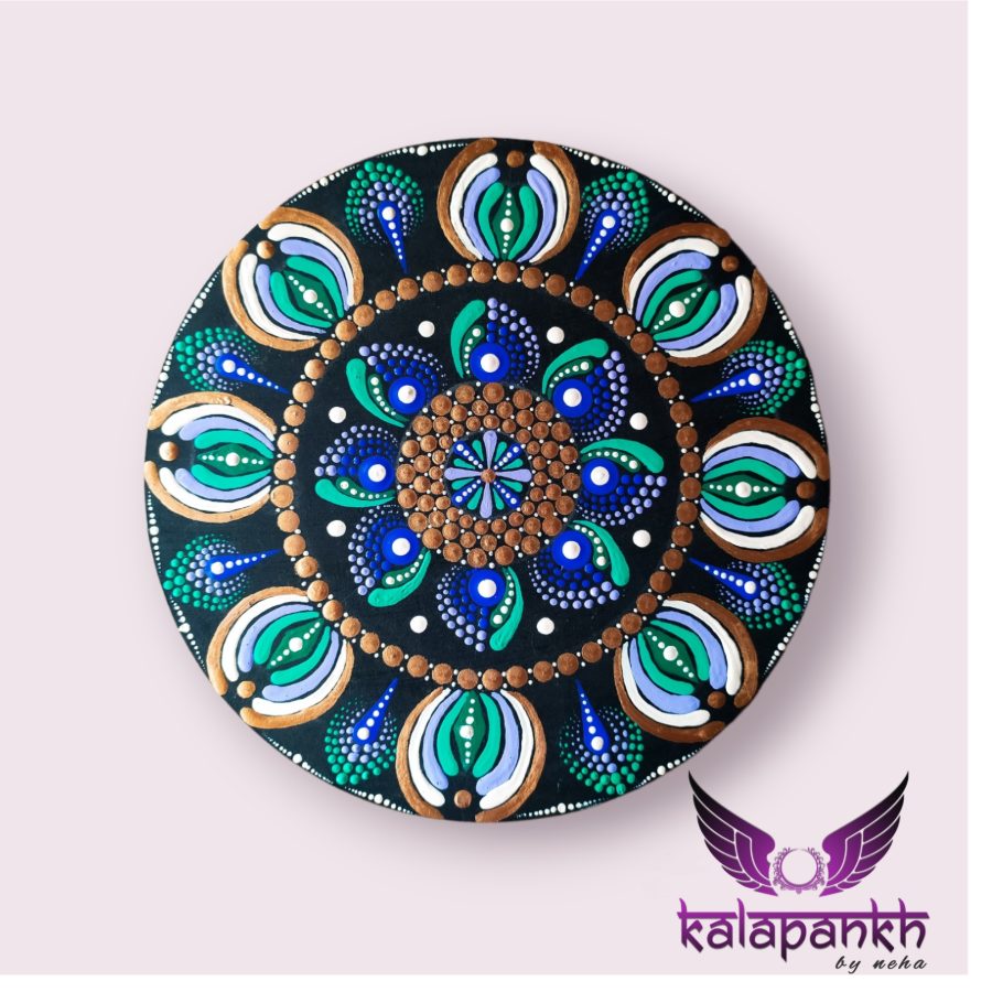 With patience in every dot and creativity in every pattern, a beautiful masterpiece comes to life.