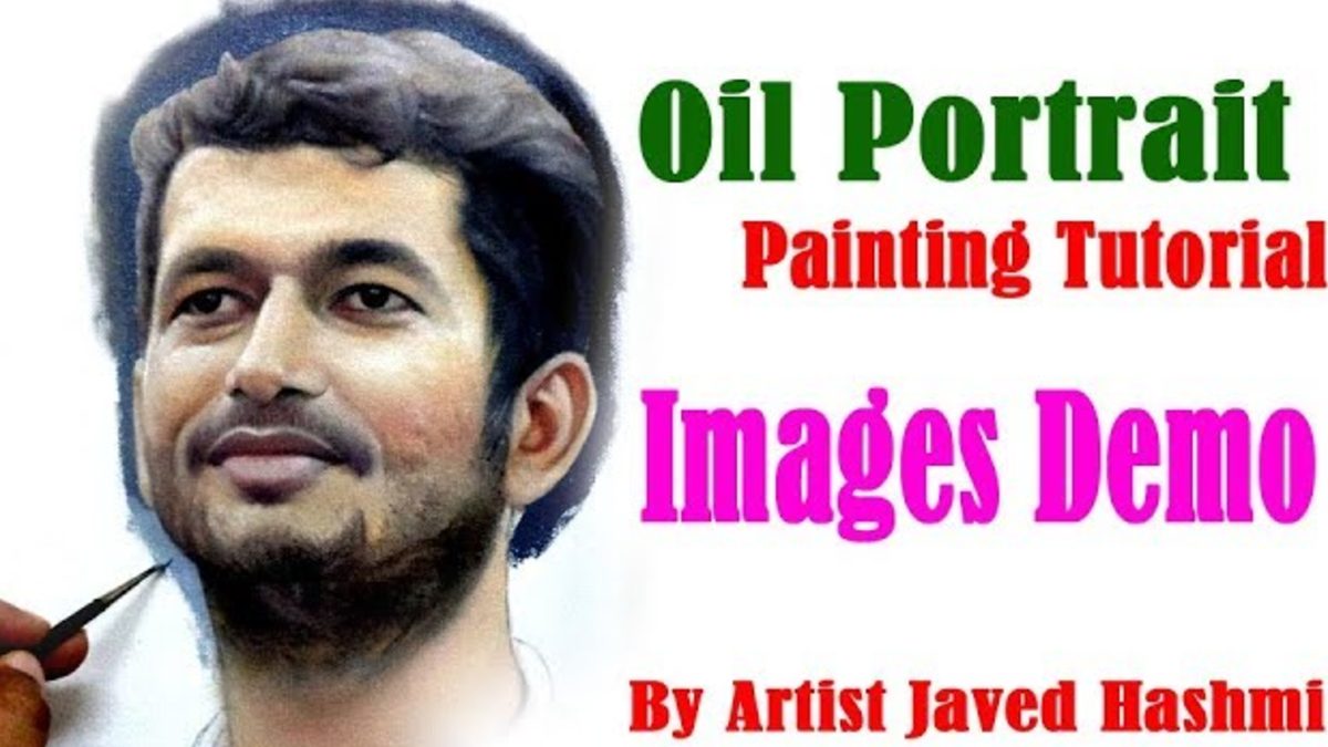 Oil Portrait Painting Process Video